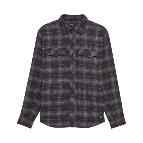 SURVIVALIST STRETCH FLANNEL LS [BLK]