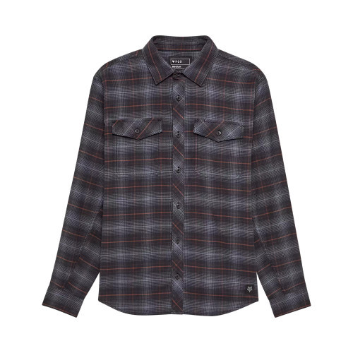 SURVIVALIST STRETCH FLANNEL LS [BLK]