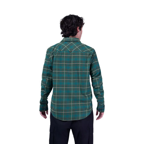 SURVIVALIST STRETCH FLANNEL LS [DRK SGE]