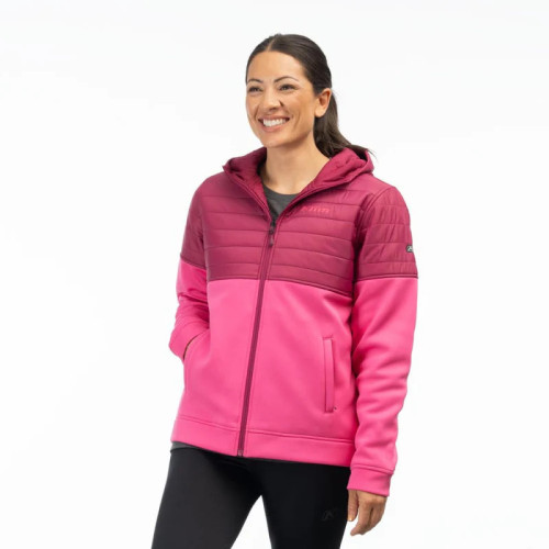 Granite Canyon Insulated Hoodie Punch Pink - Raspberry Radiance
