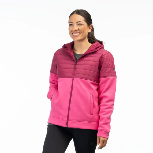 Granite Canyon Insulated Hoodie Punch Pink - Raspberry Radiance