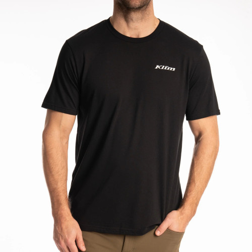 Winter Vortex Tri-blend Tee Black - Hi-Vis