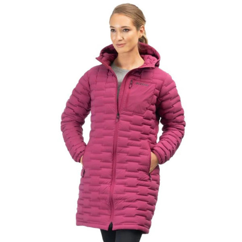 Luna Stretch Down Parka Raspberry Radiance