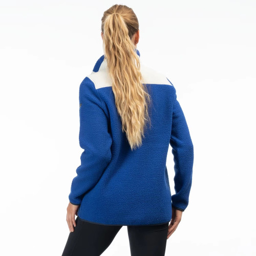High Pile Mountain Fleece Pullover Mazarine Blue - Dress Blues 2