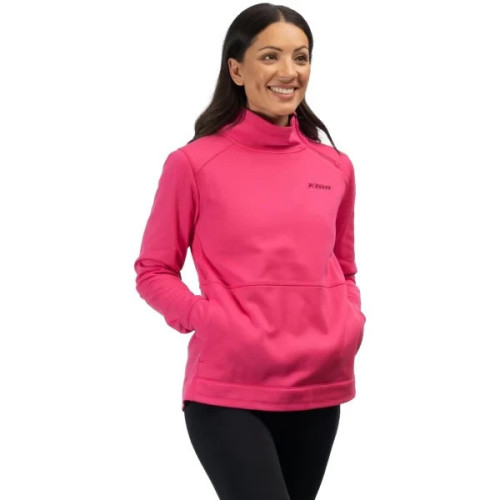 Solitude Asym Pullover Punch Pink