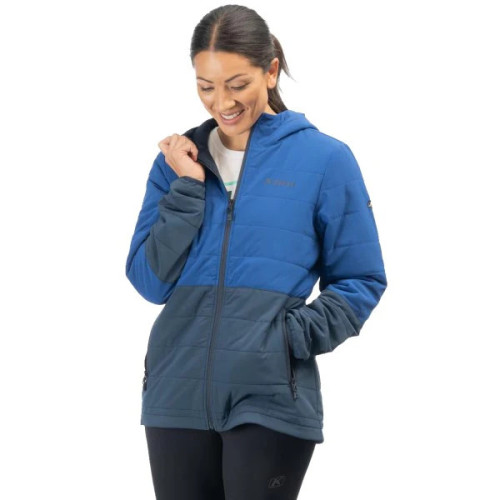Soteria Insulated Hooded Jacket Mazarine Blue - Dress Blues