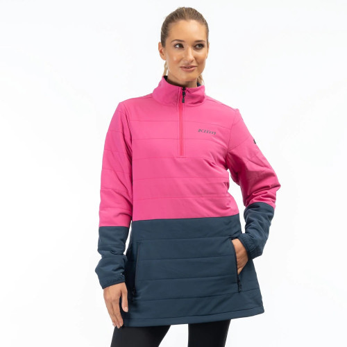 Soteria Insulated Pullover Punch Pink - Dress Blues