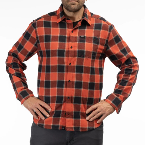 Cottonwood Midweight Flannel Shirt Chili Pepper - Black