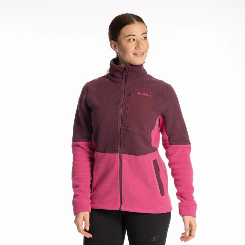 Darby Canyon Fleece Jacket Fuchsia Red - Italian Plum 2