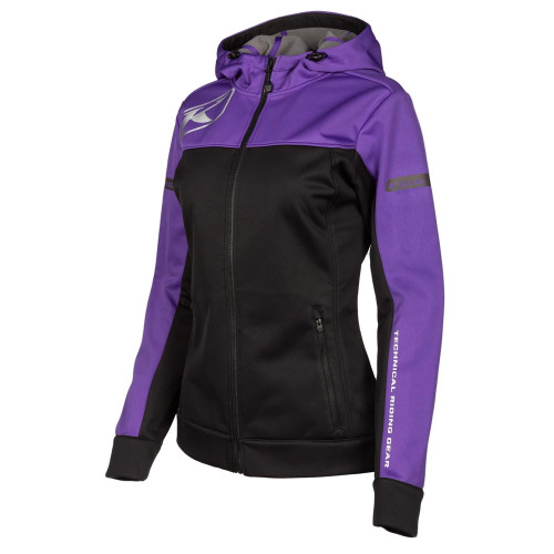 Evolution Hoodie Youth Black - Heliotrope