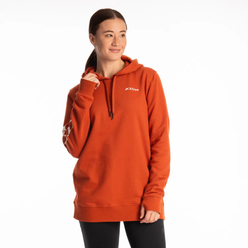 Mariposa Long Pullover Hoodie Picante - Papyrus