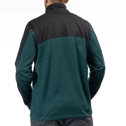 Glacier 1/4 Zip Dark Sea - Black 2