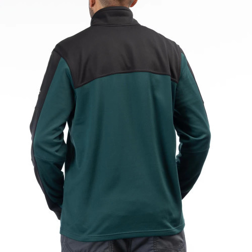 Glacier 1/4 Zip Dark Sea - Black