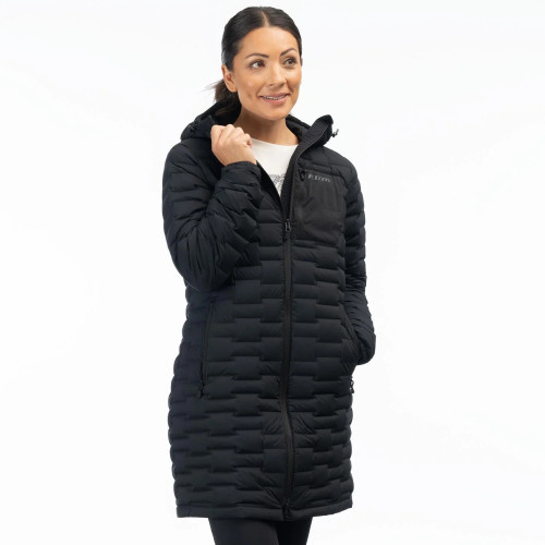 Luna Stretch Down Parka Black