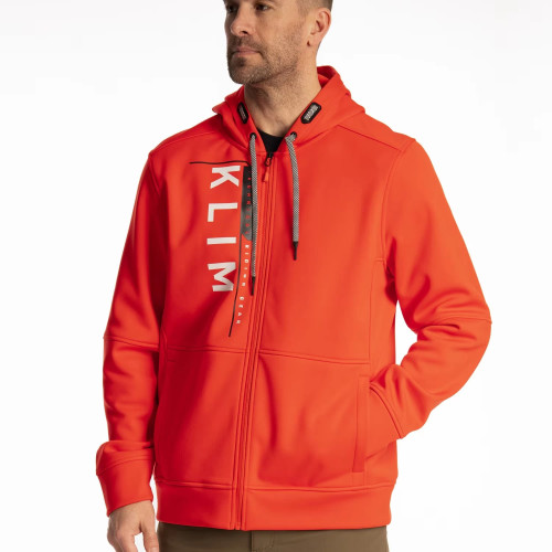 Barracks Hoodie Fiery Red - White 2