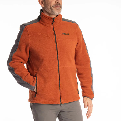 Teton Crest Fleece Jacket Picante - Asphalt