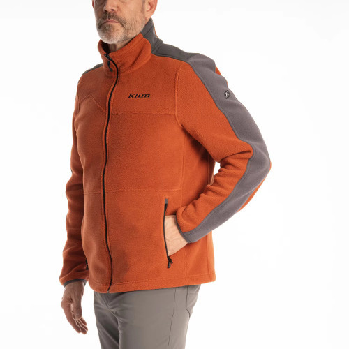 Teton Crest Fleece Jacket Picante - Asphalt