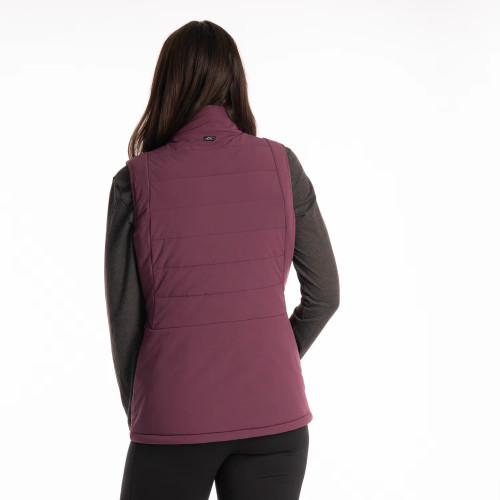 Waverly Stretch Insulated Vest Italian Plum