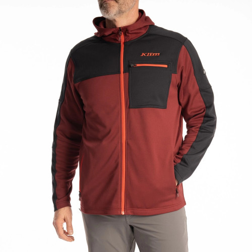 Glacier Hoodie Cabernet - Black