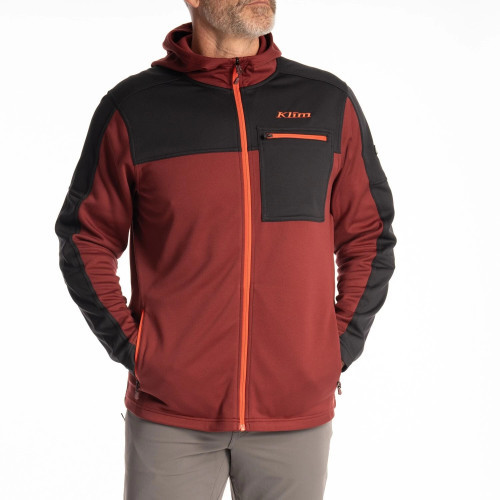 Glacier Hoodie Cabernet - Black