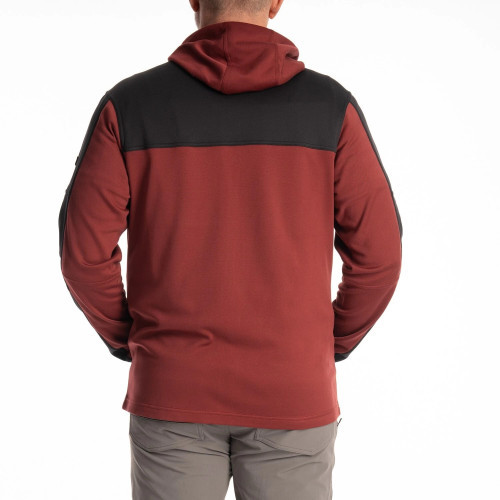 Glacier Hoodie Cabernet - Black