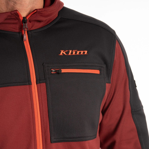 Glacier Hoodie Cabernet - Black