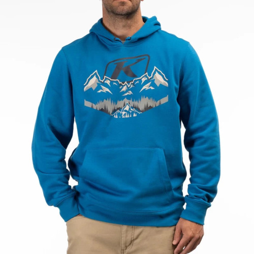 Peak Side Pullover Hoodie Imperial Blue - Dress Blues
