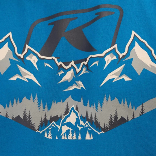 Peak Side Pullover Hoodie Imperial Blue - Dress Blues