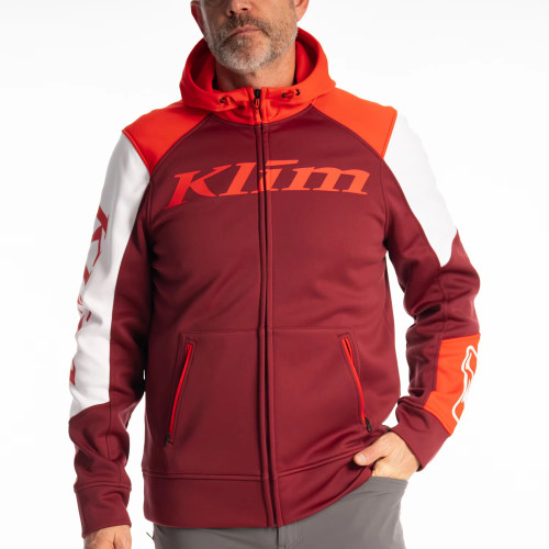 Stealth Hoodie Cabernet - Fiery Red