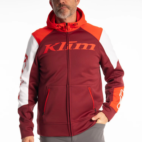 Stealth Hoodie Cabernet - Fiery Red