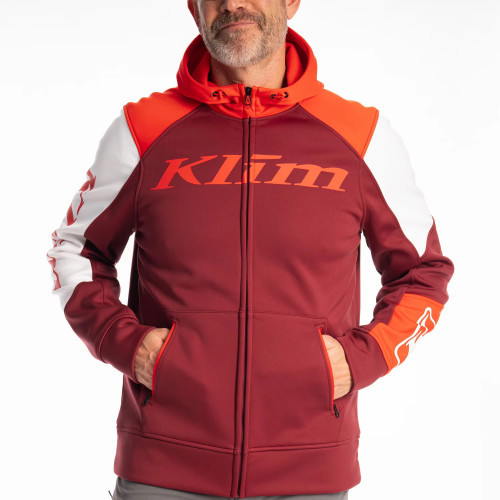 Stealth Hoodie Cabernet - Fiery Red