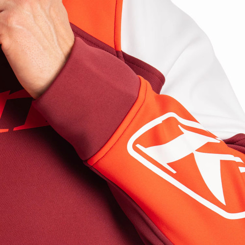 Stealth Hoodie Cabernet - Fiery Red