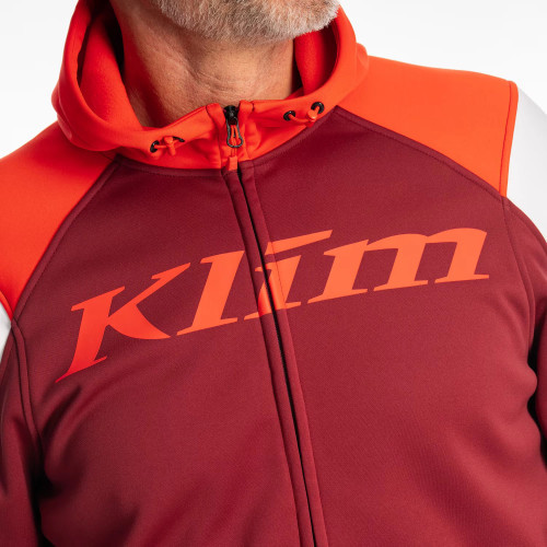 Stealth Hoodie Cabernet - Fiery Red