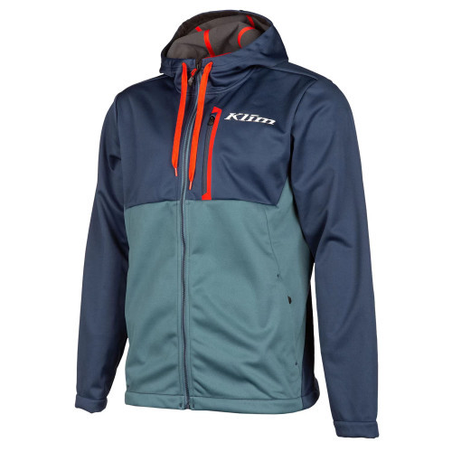 Transition Hoodie Dress Blues - Petrol
