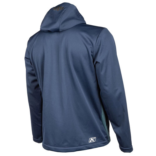 Transition Hoodie Dress Blues - Petrol