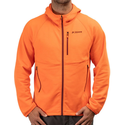 Highline Hoodie Red Orange - Cabernet