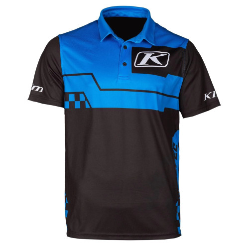 Launch Polo Electric Blue Lemonade - Black