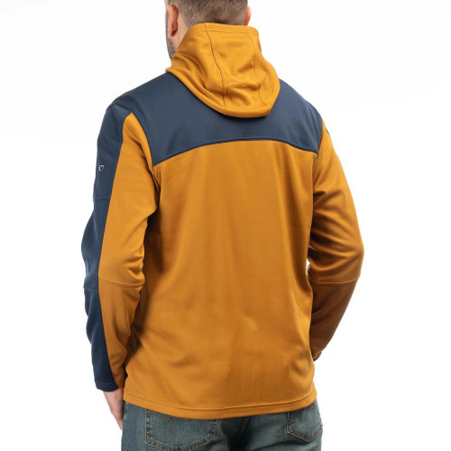 Glacier Hoodie Golden Brown - Dress Blues