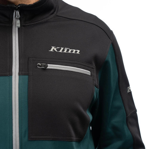 Glacier Jacket Dark Sea - Black