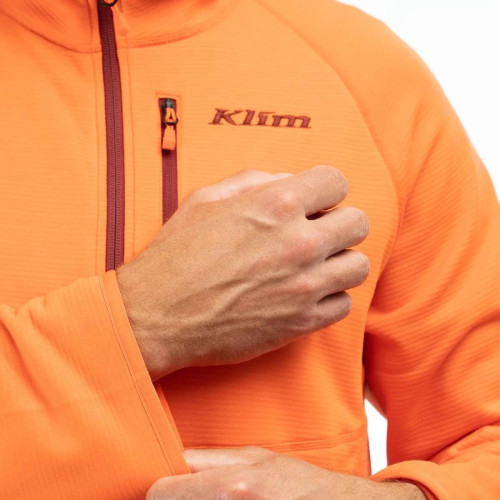 Highline Jacket Red Orange - Cabernet