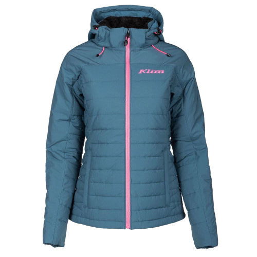 Waverly Jacket Petrol - Knockout Pink