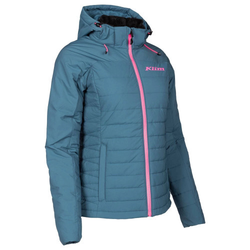 Waverly Jacket Petrol - Knockout Pink
