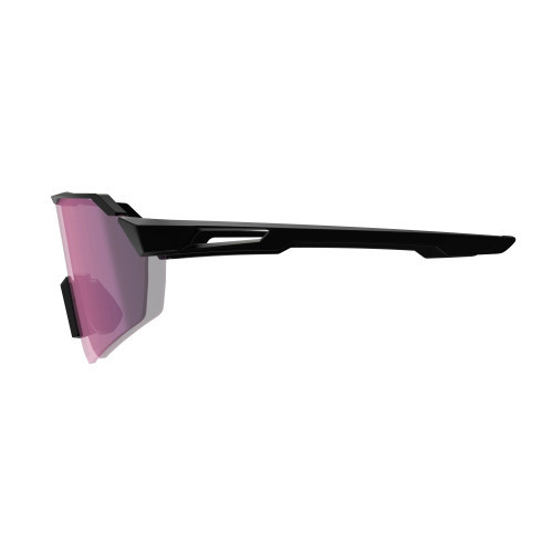 Sunglasses RideViz Lite Small Satin Black Iriz Cryztal Purple 30 VLT