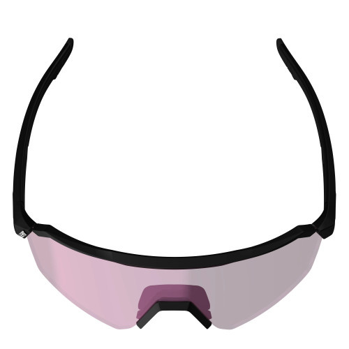 Sunglasses RideViz Lite Small Satin Black Iriz Cryztal Purple 30 VLT