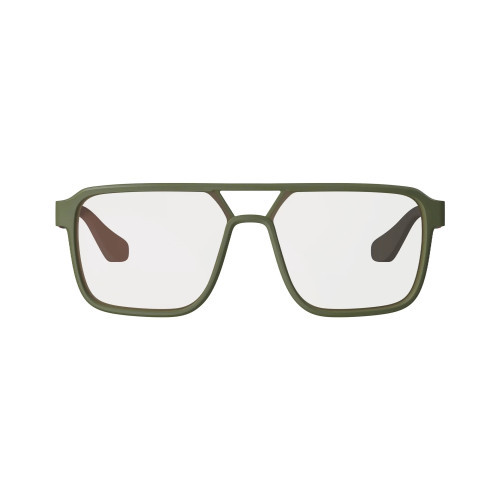 Sunglasses TheViz Pyrenees Satin Green Polarized Brown/Silver 20 VLT