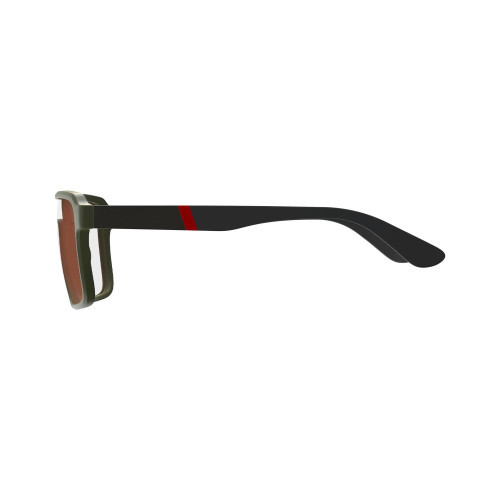 Sunglasses TheViz Pyrenees Satin Green Polarized Brown/Silver 20 VLT