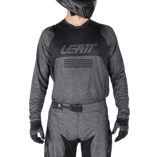 Jersey Moto 4.5 Lite Stealth Black/Grey V26