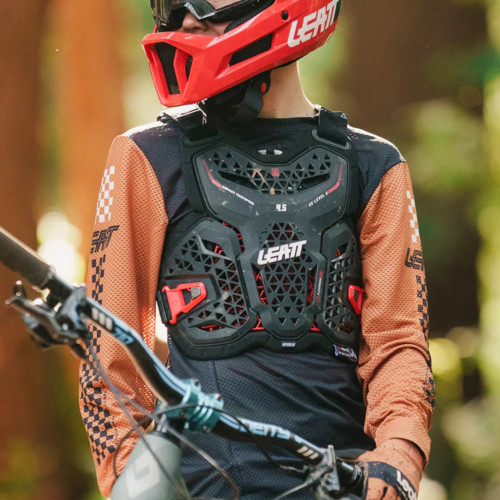 Chest Protector 4.5 Hybrid Jr Black
