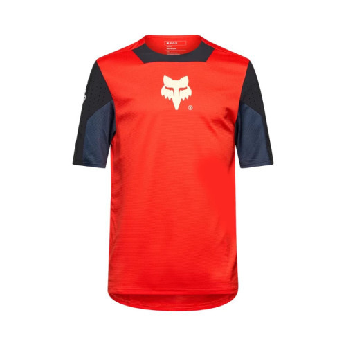 MTB-DEFEND SS JERSEY ELEVATED [FLO RED]