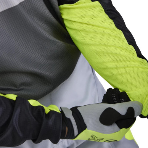 MX-180 FLOW JERSEY [BLK/YLW]